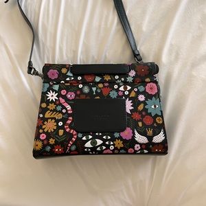 Min & Mon Vali Crossbody Handbag- Creatures of the Future print